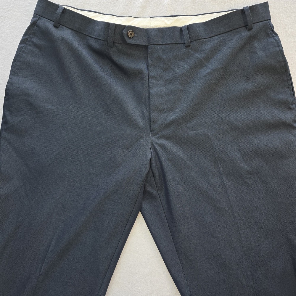 Lauren Ralph Lauren Comfort Flex Dress Pants Navy Blue 42W x 29L EUC Business